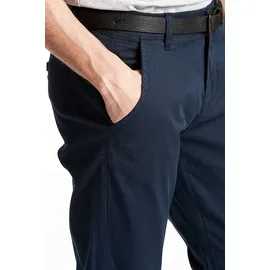 Lindbergh "Chinos slim fit Herren, Gr. 33, Länge 32, blau (navy), Obermaterial: 98% Baumwolle, 2% Elasthan, unifarben, slim fit, Hosen