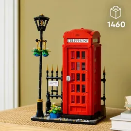 LEGO Ideas Rote Londoner Telefonzelle 21347