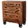 SIT Möbel Rustic Schuhschrank 85 x 90 x 40 cm 2-türig braun