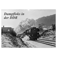 Calvendo Dampfloks in der DDR (Wandkalender 2026 DIN A3