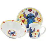Disney Lilo und Stitch Aloha Porzellan-Essgeschirr im Geschenkkarton