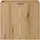 [en.casa] Waschbeckenunterschrank Skelbolu 60 x 60 x 40 cm Eicheoptik/Schwarz