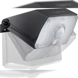 Sygonix SY-4673536 LED-Außenwandleuchte mit Bewegungsmelder LED LED fest eingebaut 10 W Schwarz