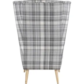 Home Affaire Sessel HOME AFFAIRE "Charles Ohrensessel", grau, B:78cm H:118cm T:94cm, 100% Polyester, Sessel, Sessel, groß und gemütlich in modernem Design