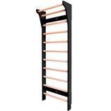 FitWood Upplyft Wallbar Sprossenwand (Schwarz Birke)