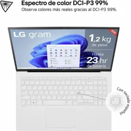LG gram 15 15Z90S Intel Core Ultra 7 155H 16 GB RAM 512 GB SSD Weiß