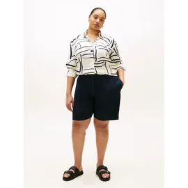 Tommy Hilfiger Curve Chino-Shorts Blau 50