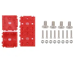 seeed Grove - Wrapper 1x1, rot, 4er Pack