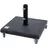 Knirps Rollsockel Granitsockel ca. 50 kg Schwarz