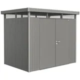 Biohort HighLine H2 2,75 x 1,95 m quarzgrau-metallic Doppeltür