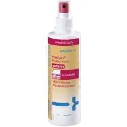 Schülke kodan® Tinktur forte Hautantiseptikum, gefärbt 104802 , 250 ml - Flasche mit Überkopfsprühpumpe