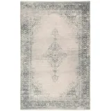 tesso living Vintage-Teppich 155 x 225 cm Beige/Mehrfarbig