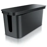 Bearware Kabelbox Kabelbox mit Gummifüßen Kabelmanagement / Kabelordner / Ladebox