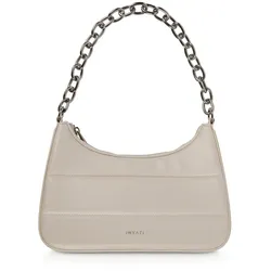 Inyati Beuteltasche Dinah Puffy beige silver