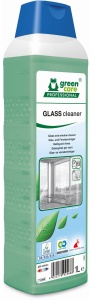 TANA green care GLASS cleaner Glasreiniger, Leistungsstarker Glas- und Fensterreiniger für streifenfreie Ergebnisse, 1000 ml - Flasche