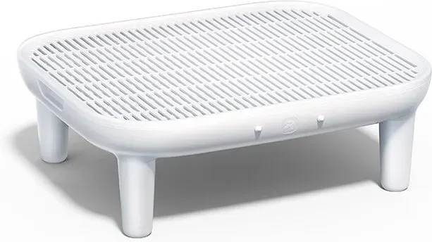 HOMCOM homerunPET Katzenstreu-Matte mit erhöhtem Rand, passend für CS106 Katzentoilette, erhöht um 17 cm