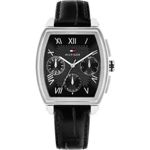 Tommy Hilfiger TH-OXFORD Multifunktionsuhr Leder 0 mm 1710761