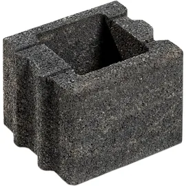 diephaus betonwerk gmbh Mauerstein Halbstein Quarzit 25 x 25 x 20 cm