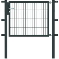 GAH Alberts Einzeltor Flexo 100 x 80 cm grau