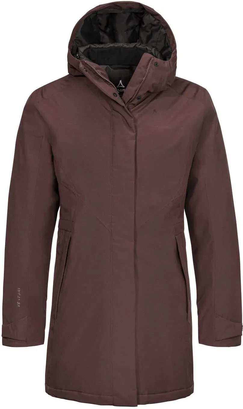 Schöffel Parka Style Froda WMS Damen Freizeitmantel Parka dark twilight 36