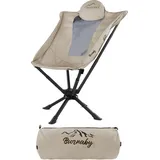 normani Outdoor Sports Campingstuhl Burnaby Beige