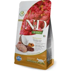 Farmina N&D Quinoa feline SKIN & COAT QUAIL 300g