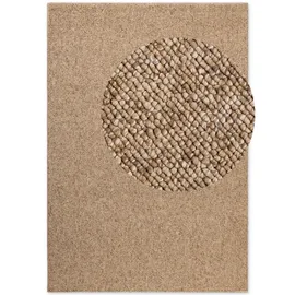ELLE DECORATION Rocco Teppichläufer 80 x 150 cm Braun