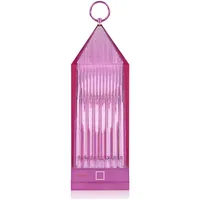 Kartell Lantern LED-Tischleuchte 9,5x31x9,5 cm - Glicine
