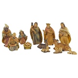 Dekoprojekt Scheuerer Wunderschöne Krippenfiguren 12-tlg., ca. 10 cm, K 038