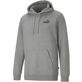 Puma Herren ESS Small Logo Hoodie FL medium gray heather