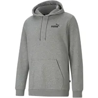 Puma Herren ESS Small Logo Hoodie FL medium gray heather