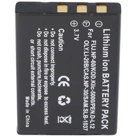 AccuCell Akku passend für Casio QV-R3, QV-R4, LI-20B