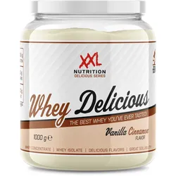 Whey Delicious Protein Pulver - Vanille Zimt - 1000 Gramm - XXL Nutrition