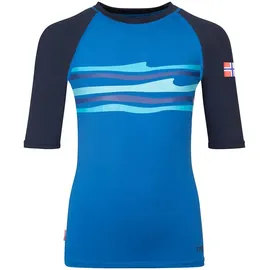 TROLLKIDS Haukland T Badeshirt Blau 104