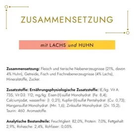 Purina Gourmet Gold Zarte Häppchen in Sauce Lachs & Huhn 12 x 85 g