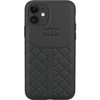 Audi Genuine Leather iPhone 12/12 Pro 6.1" AU-TPUPCIP12P-Q8/D1-BK iPhone