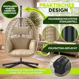 tillvex Hängesessel tillvex Beige