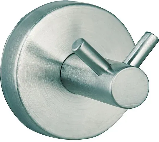 Doppelhaken Axial, Edelstahl matt