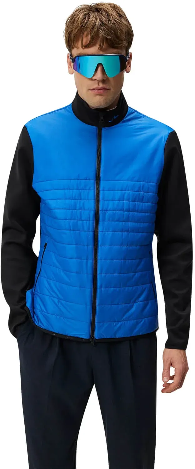 J. LINDEBERG Jacke Martino Quilt Hybrid, blau