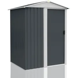 Aileenstore Gerätehaus 1,5 x 1,3 m Grau