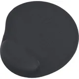 Gembird MP-GEL-BK Mauspad Gaming-Mauspad Schwarz