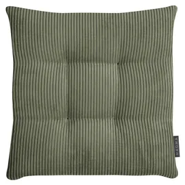 Magma Heimtex Kissenbezug Inga 35 x 35 cm Dunkelgrün