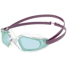 Speedo Hydropulse Schwimmbrille Deep Plum/Clear/Light Blue Einheitsgröße