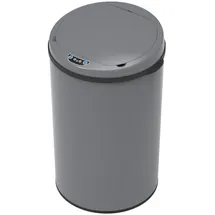 Svita Sensor-Mülleimer 30L Stahl Mülleimer mit Sensor Abfalleimer Küche Grau