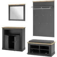 OTTO home WESTMINSTER TOPSELLER Schuhbank 204 x 45 x 200 grau