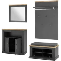 OTTO home WESTMINSTER TOPSELLER Schuhbank 204 x 45 x 200 grau