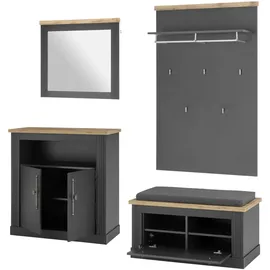 OTTO home WESTMINSTER TOPSELLER Schuhbank 204 x 45 x 200 grau