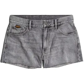 G-Star True Edge Kurze Jeans - Faded Grey Neblina - 26