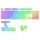 Glorious PC Gaming Race Glorious Polychroma RGB Tastenkappen (115x) Cherry-Profil Polycarbonat ISO