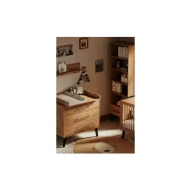 Pinio Kommode Retro ¦ holzfarben ¦ Maße (cm): B: 52,4 H: 92,2